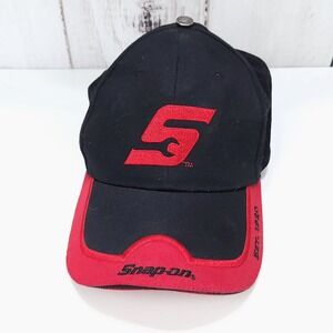 Snap-on Tools Logo Hat Red Black Adjustable Strap Cap K-Products Est 1920